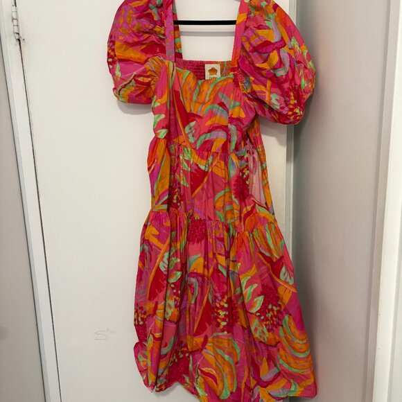 FARM Rio - FRUIT BRUSH MIDI DRESS - Picture 2 of 4